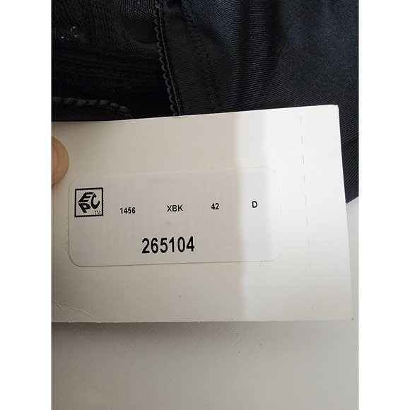 Maiden Form Bra Bodysuit Lace One Piece Shaper Size 42D NEW Black Style 1456 - Picture 4 of 9